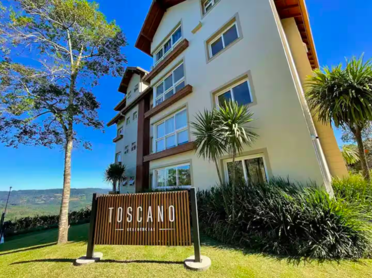 Fachada do Residencial Toscano em Gramado